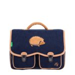 Cartable maternelle Tartine et chocolat 33 cm Herisson Tann's 334112 MARINE