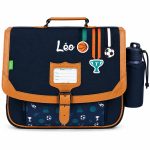 Cartable Tann's 38 cm personnalisable Paco bleu