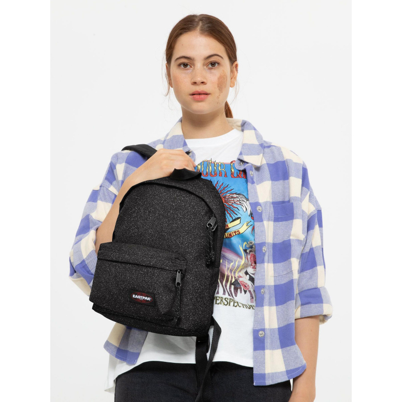 eastpak-noir-paillete-771bez.jpg Noir Pailleté Eastpak Pas Cher Noir Trousse Eastpak Paillette Trousse Scolaire Spark Noir Pailleté – Image 1