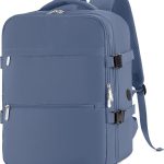 WOUIYO Bagage Cabine 40x30x20, Sac à Dos Voyage Cabine Avion 24L | Sac de Voyage 40x30x20 Sous Le Siège Petit Travel Backpack avec USB Charging Port, ...