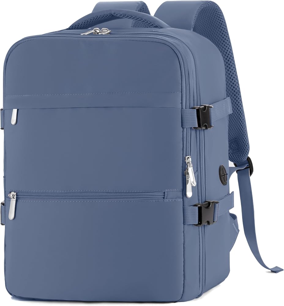 sac-a-dos-40x30x20-489lov.jpg WOUIYO Bagage Cabine 40x30x20, Sac à Dos Voyage Cabine Avion 24L | Sac de Voyage 40x30x20 Sous Le Siège Petit Travel Backpack avec USB Charging Port, ... – Image 1