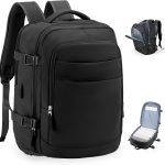 Sac a Dos de Voyage Cabine Avion Bagage 40x30x20 Easyjet Sacs de Voyage Cabin Max Weekend Femme Homme Travel Backpack Noir Optimisation : Amazon.fr: Mode