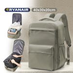 Sac a dos cabine compression sous vide Ryanair 40x30x20 – Rangement Chic