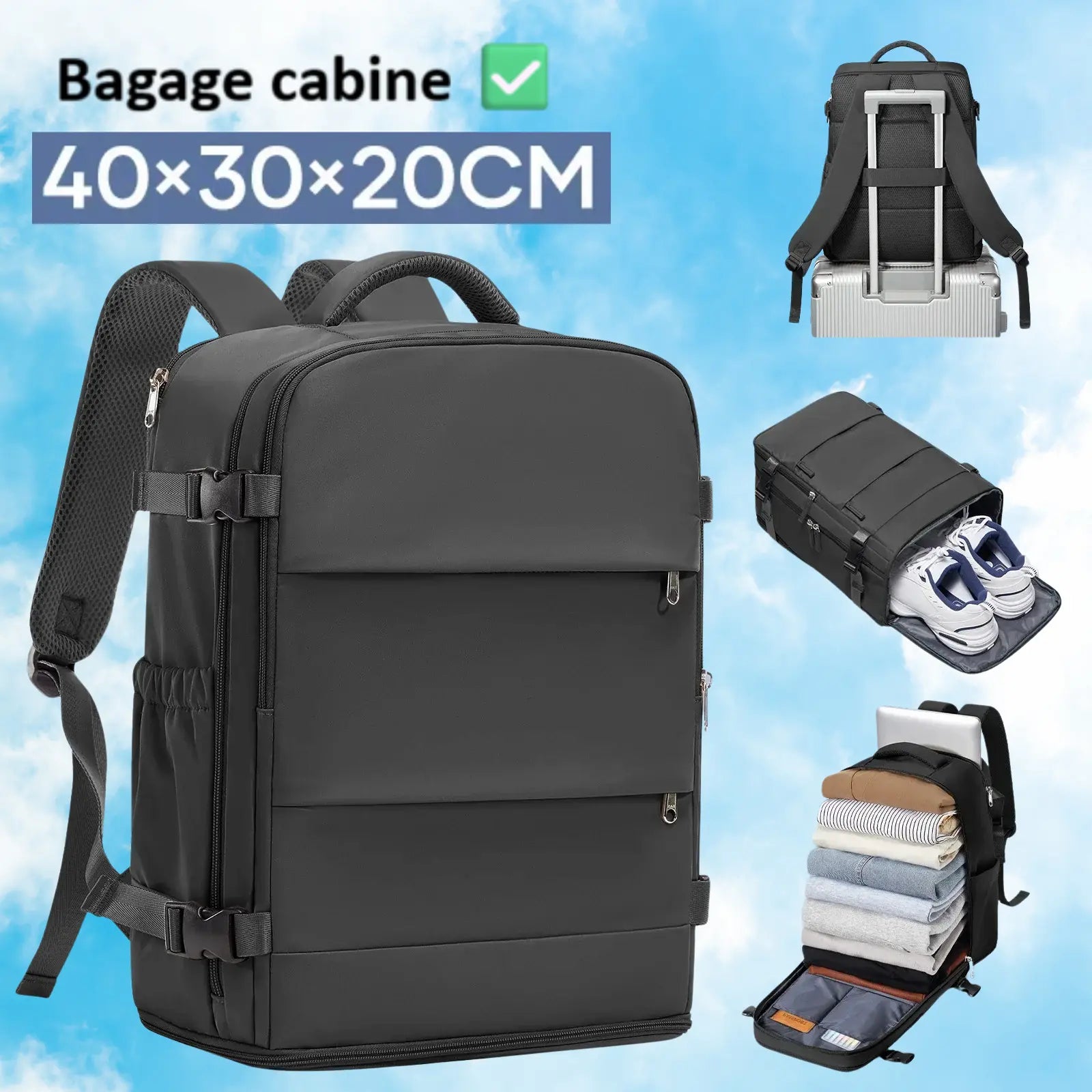 sac-a-dos-avion-cabine-173zqw.jpg Sac a dos voyage | Urban Fly™ – Rangement Chic – Image 1