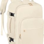 OTAHGK Sac à dos de voyage pour femme Bagage à main Avion pour Easyjet, 40 l TSA Amical Bagages cabine Sacs à main 45×36×20 Grand sac à dos de voyage pour 17