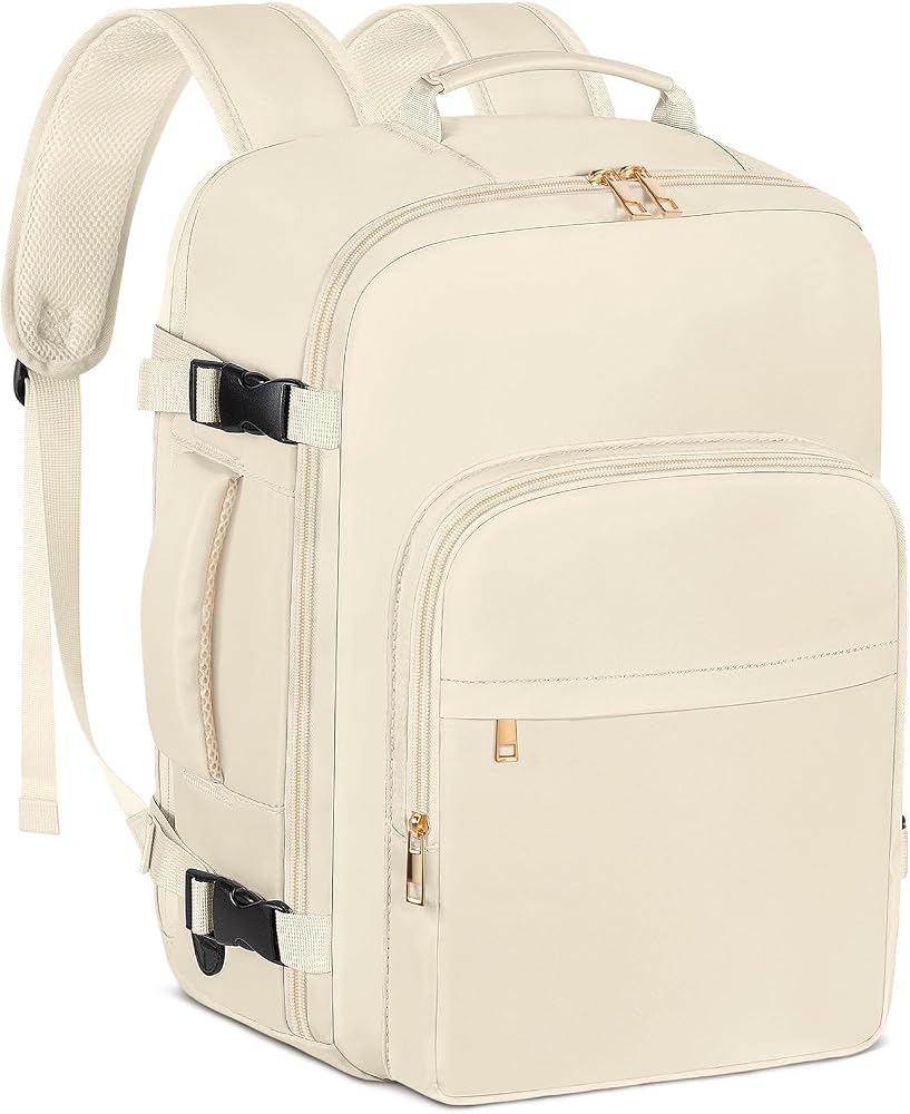 sac-a-dos-easyjet-458mko-1.jpg OTAHGK Sac à dos de voyage pour femme Bagage à main Avion pour Easyjet, 40 l TSA Amical Bagages cabine Sacs à main 45×36×20 Grand sac à dos de voyage pour 17 – Image 1