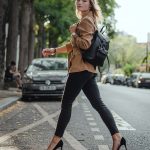 Sac à dos LOU Cuir Noir
