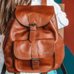 LeBaroudeur Naturel sac a dos cuir femme Marron | PAUL MARIUS