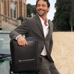 Charles Noir sac à dos en cuir noir unisexe | PAUL MARIUS