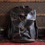SAC À DOS HOMMES EN CUIR LE CHEVRON