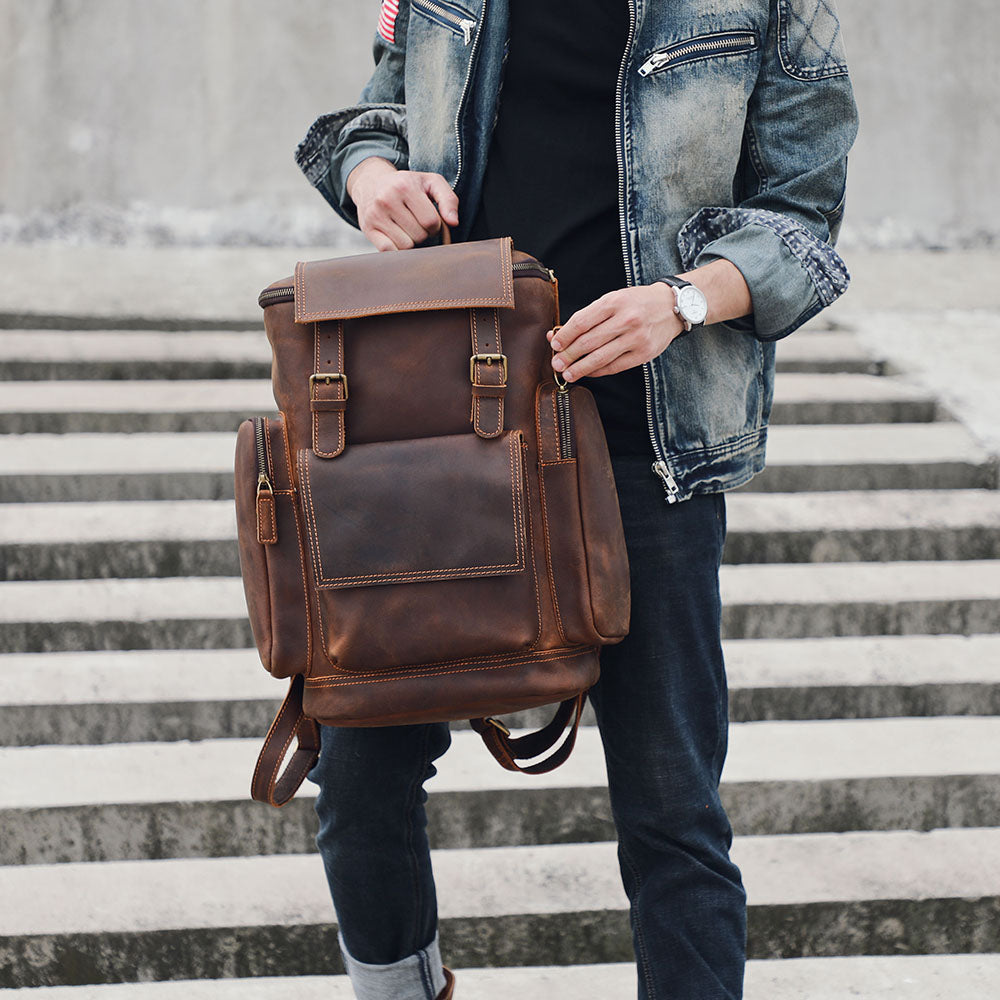 sac-a-dos-en-cuir-homme-993lwk-1.jpg Alphonse Sac à Dos Cuir Homme Luxe Sacs à Dos En Cuir Femme Cheap – Image 1