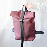 Sac à dos imperméable à enroulement pour femme Sac de voyage minimaliste pour ordinateur portable, sac à dos urbain de tous les jours bordeaux Etsy France