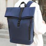 Sac à Dos Imperméable et Léger | Rabat, Affaires, Voyage | Pour Homme, Camping, École | Bleu : Amazon.fr: Mode