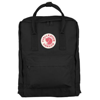 sac-a-dos-kanken-018frb-1.jpg Sac à dos Fjällräven Kånken Noir 16 L Sac à dos Equipements de sport | fnac – Image 1