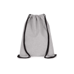Petit sac à dos recyclé à cordon coulissant