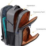 Sac à Dos ALlBiz Ordinateur 17.3 Pouces Imperméable Sacoche PC Portable Sacs a Dos Grande Capacité Sac à Dos de Voyage avec Chargement USB Loisirs ...