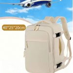 Sac à dos Ryanair 40 X 20 X 25 Cm, Sac à dos conforme aux normes de la compagnie aérienne, Sac à dos pour ordinateur portable, Convient aux hommes et aux femmes