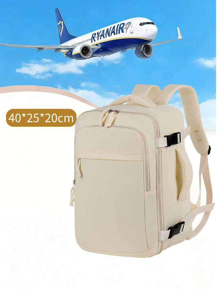 sac-a-dos-ryanair-837vke-1.jpg Sac à dos Ryanair 40 X 20 X 25 Cm, Sac à dos conforme aux normes de la compagnie aérienne, Sac à dos pour ordinateur portable, Convient aux hommes et aux femmes – Image 1