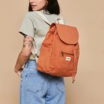 Sac À Dos Eliot Orange Sienne Coton Bio Éco responsable | Hindbag