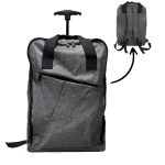 Sac à dos à roulettes On back underseater 45 cm Gris chiné Evasion Light ON BACK