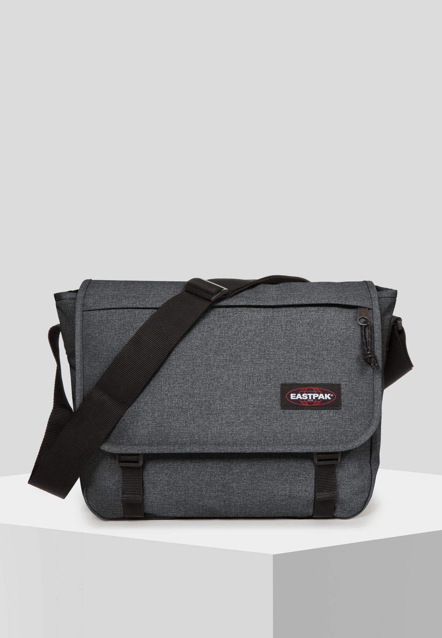 sac-bandouliere-eastpak-178jqh.jpg Eastpak Delegate + Sac bandoulière mottled dark grey/gris foncé chiné ZALANDO.FR – Image 1