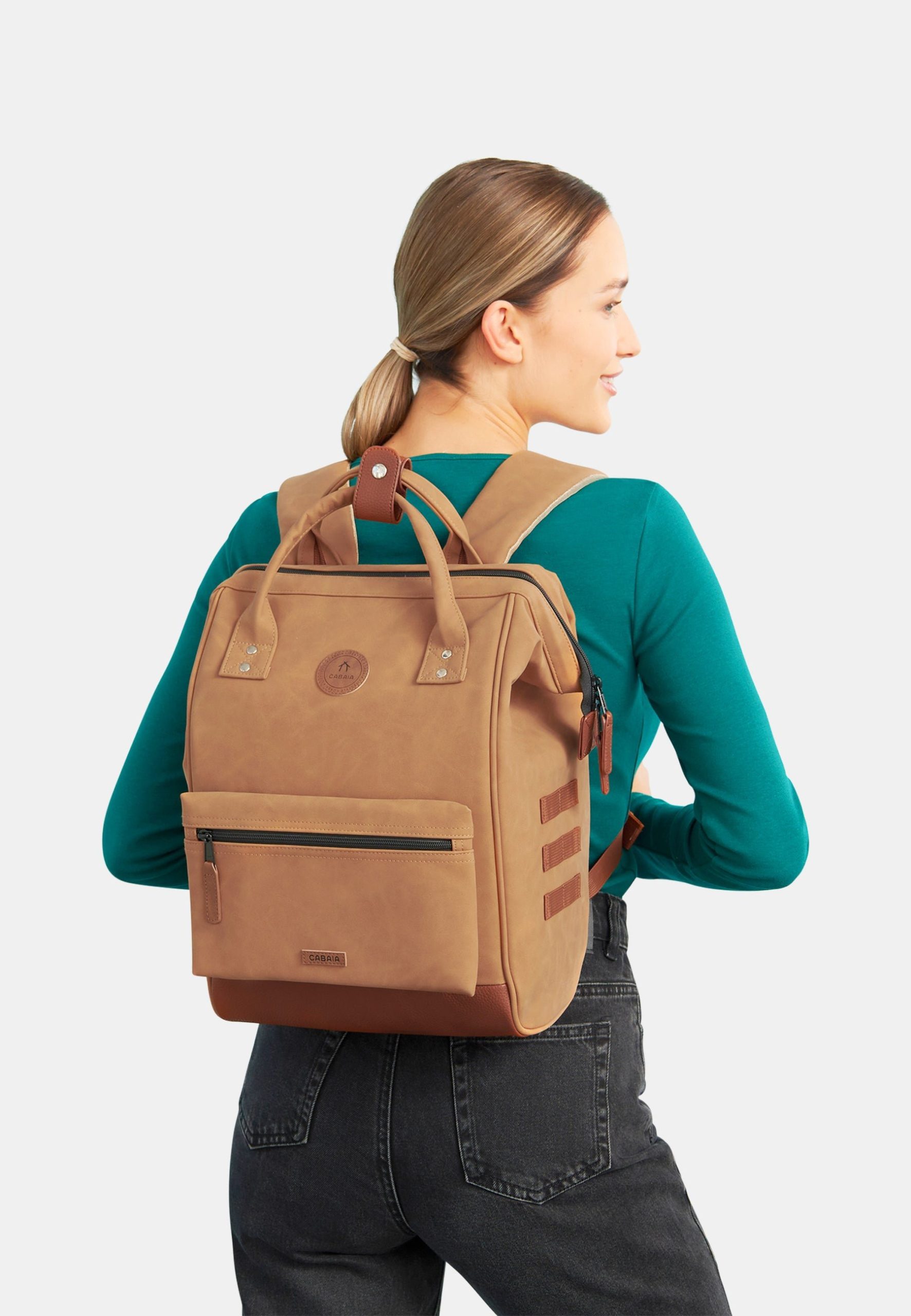 sac-cabaia-medium-soldes-138tea-1.jpg Cabaia ADVENTURER MEDIUM Sac à dos camel moscou/camel ZALANDO.FR – Image 1