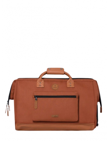 sac-cabaia-voyage-501fkj-1.jpg Sac de voyage Cabaia Duffle Bag Turin Camel Pallas Cuir – Image 1