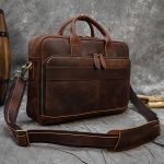 sacoche ordinateur cuir homme Boston