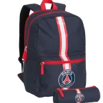 Sac à dos Enfant 43CM + TROUSSE PSG Bleu