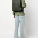 Rains Sac à Dos à Fermoir Boucle Msn | Vert | FARFETCH FR